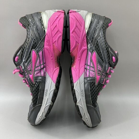 Brooks Adrenaline GTS 11th Edition Women Size 8 B Gray Pink Sneakers 1200821B513 - Picture 6 of 9